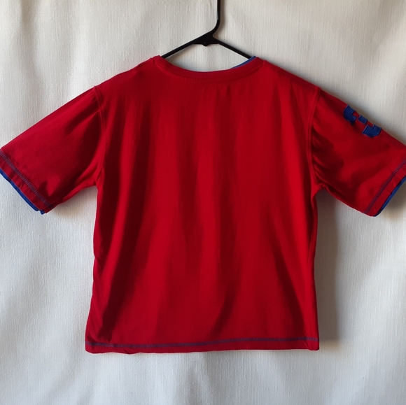 U.S.Polo Assn.boys red short-sleeve t-shirt size 18 - Picture 7 of 9